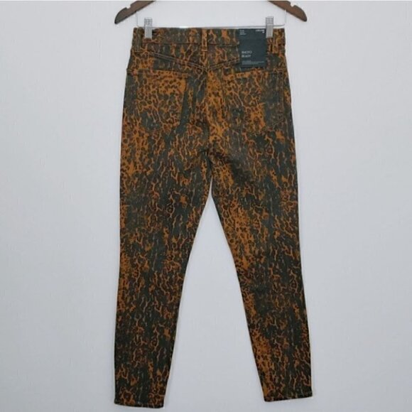 NWT J BRAND Alana photo ready leopard print high rise cropped jeans - Picture 5 of 13